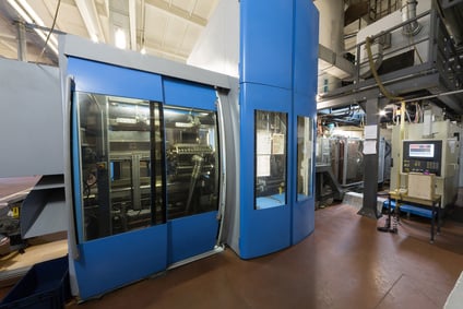 Packaging machine in brewery